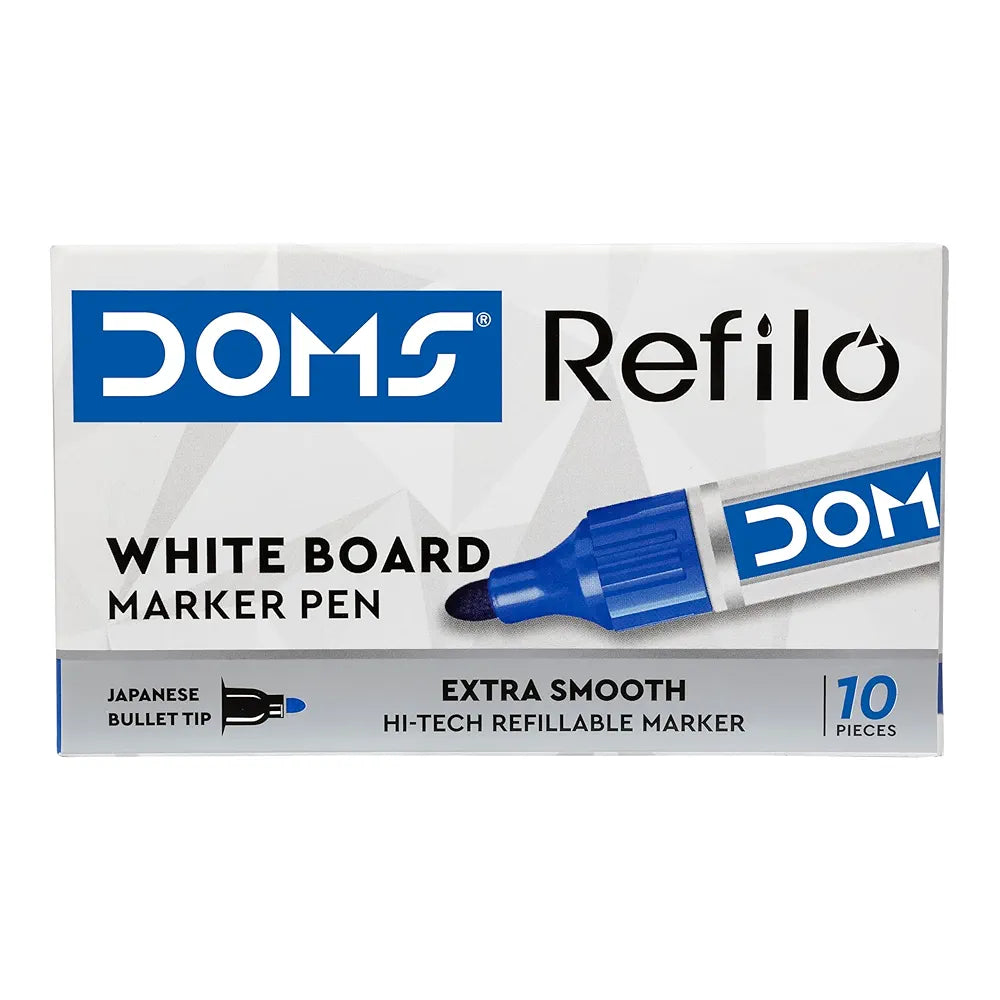 DOMS 7434- BLUE WHITE BOARD MARKER DOMS 7434- BLUE WHITE BOARD MARKER